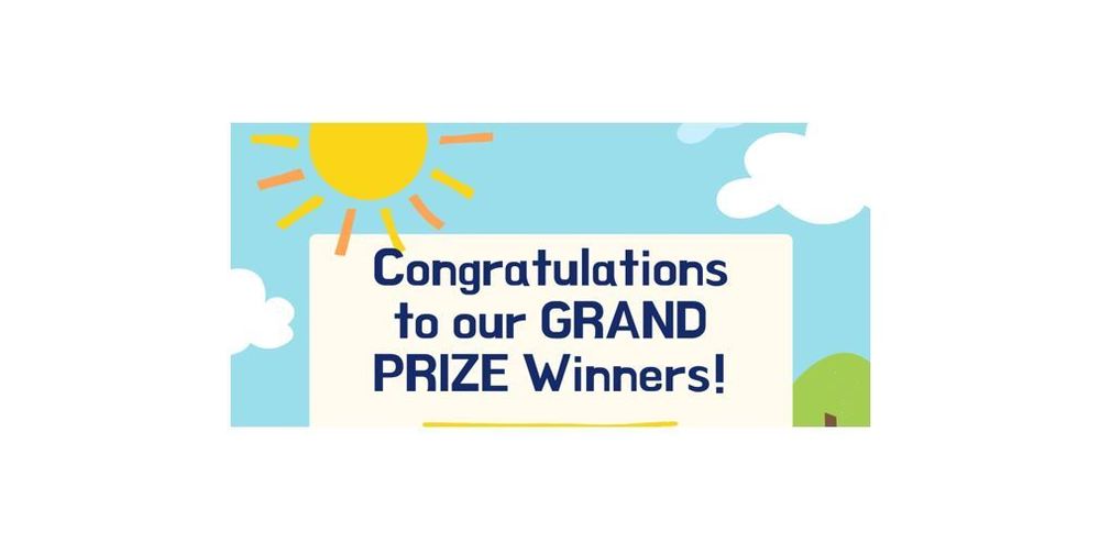 Congrats to our Grand Prize Winners!